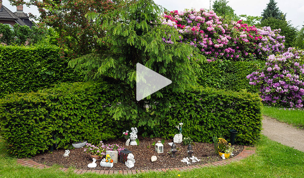 Anonyme Grabstätte (Urnengrab) Beisetzungen seit 2012 auf dem Friedhof Rellingen